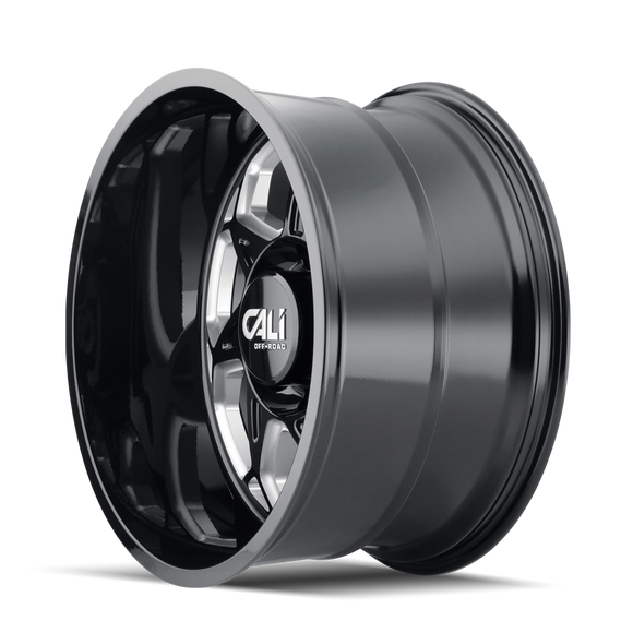 20X12 Cali Off-Road Sevenfold Black-Gloss Wheel/Rim 6x139.7 ET-51