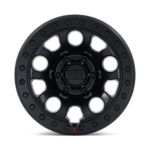 17x9 KMC KM241 E25 Beadlock Blackout 6x139.7 ET1 CB108 Wheel Rim
