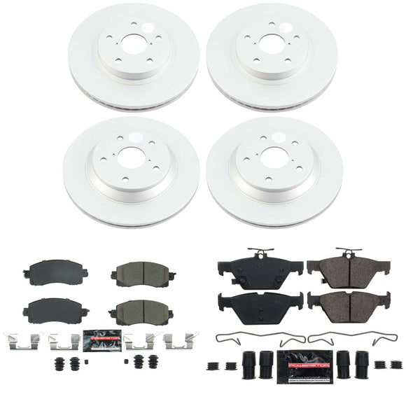 Z23 Daily Driver Premium Carbon-Fiber Ceramic Brake Pad and Fully Coated Rotor K