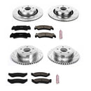 PowerStop Z23 Daily Driver Carbon-Fiber Ceramic Brake Pad and Drilled & Slotted
