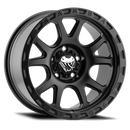 17x9 Mamba M27 Stippled Matte Black 5x139.7 5x5.5 ET12 Wheel Rim