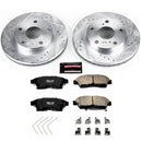 PowerStop Z23 Daily Driver Carbon-Fiber Ceramic Brake Pad and Drilled & Slotted