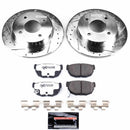 PowerStop Z26 Street Performance Ceramic Brake Pad and Drilled & Slotted Rotor K