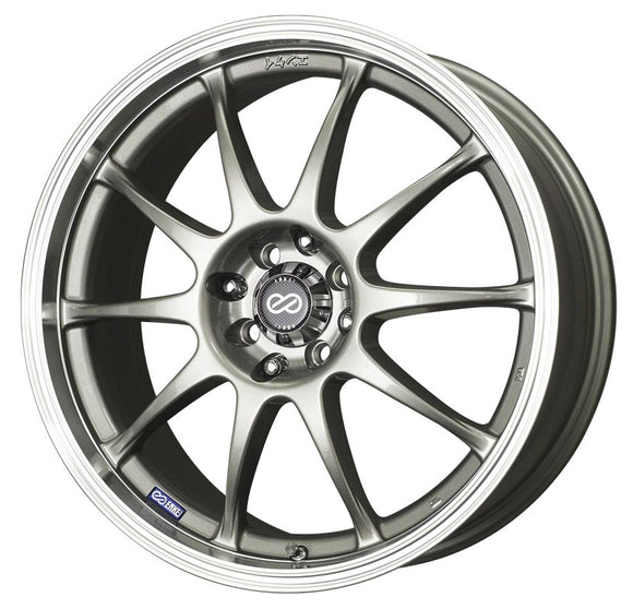 15x6.5 Enkei J10 Silver 4x100 4x114.3 ET38 CB72.6 Wheel Rim