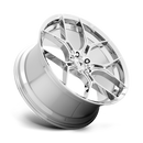 20X9 Asanti Black ABL-37 MONARCH Chrome 5X112 ET38 wheel/rim