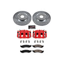 PowerStop Z23 Daily Driver Carbon-Fiber Ceramic Pads Drilled & Slotted Rotor & C