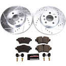 PowerStop Z23 Daily Driver Carbon-Fiber Ceramic Brake Pad and Drilled & Slotted