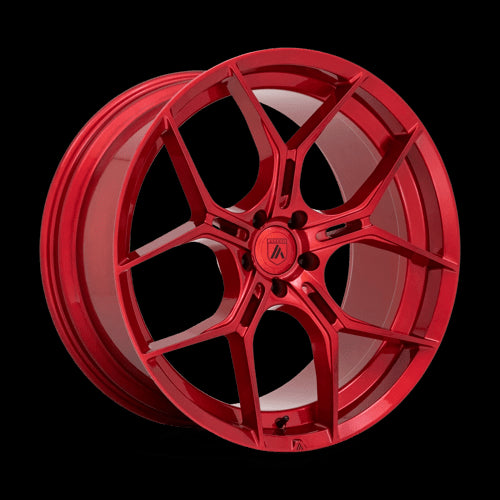 20X9 Asanti Black ABL-37 MOnarch Candy Red 5X115 ET15 Wheel Rim ...