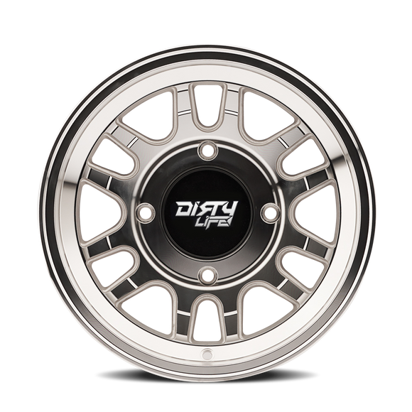 14x7 Dirty Life Canyon Sport SXS Machined 4x137 ET13 CB106.25 Wheel Rim