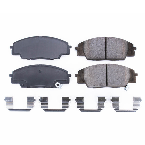 PowerStop Z17 Evolution Ceramic Brake Pads With Hardware