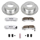 PowerStop Z26 Street Performance Ceramic Brake Pad and Drilled & Slotted Rotor K