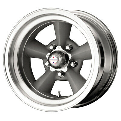 15x5 American Racing TTO Gray Wheel/Rim 5x114.3 15-5 5-114.3 ET-13