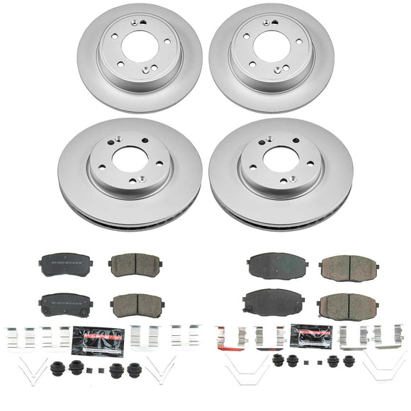 Z23 Daily Driver Premium Carbon-Fiber Ceramic Brake Pad and Fully Coated Rotor K