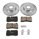 PowerStop Z23 Daily Driver Carbon-Fiber Ceramic Brake Pad and Drilled & Slotted