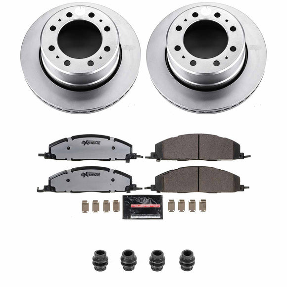 Z36 Truck & Tow Premium Carbon-Fiber Ceramic Brake Pad and Fully Coated Rotor Ki