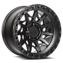 20x9 Lock Off-Road Lunatic Matte Black Ring 6x139.7 6x5.5 ET0 Wheel Rim