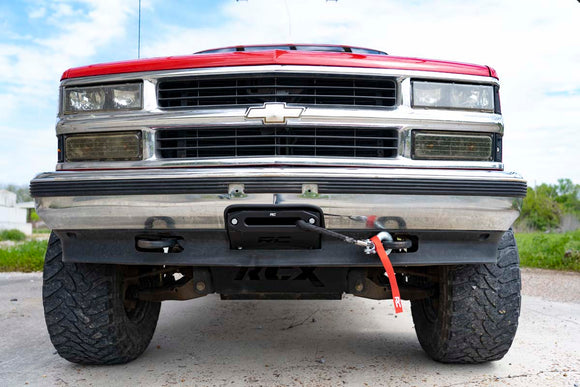 Rough Country Hidden Winch Mounting Plate For Chevy C1500 K1500 Truck SUV 88-99