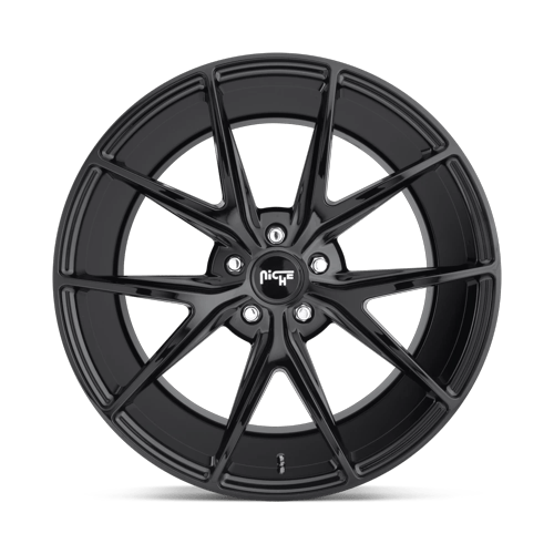 20x10 Niche Misano Gloss Black Wheel/Rim 5x114.3 5-114.3 20-10