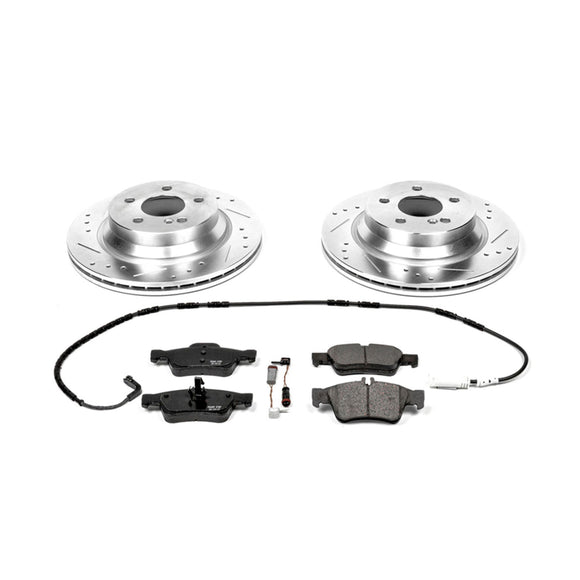 PowerStop Z23 Daily Driver Carbon-Fiber Ceramic Brake Pad and Drilled & Slotted