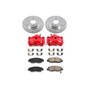 PowerStop Z23 Daily Driver Carbon-Fiber Ceramic Pads Drilled & Slotted Rotor & C
