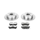 PowerStop Z23 Daily Driver Carbon-Fiber Ceramic Brake Pad and Drilled & Slotted