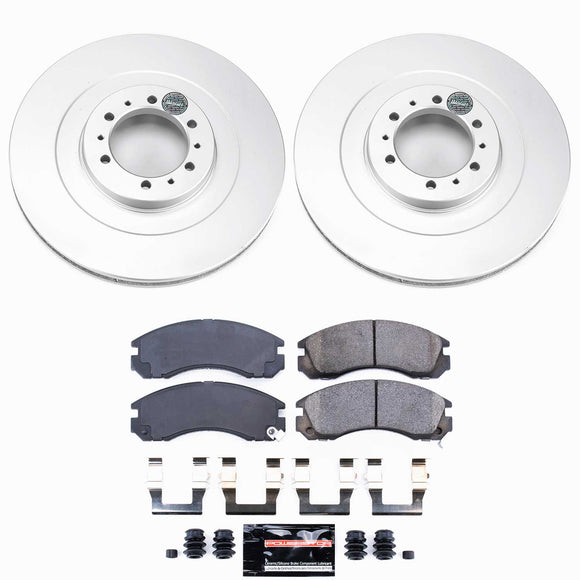PowerStop Z23 Daily Driver Premium Carbon-Fiber Ceramic Brake Pad and Fully Coat