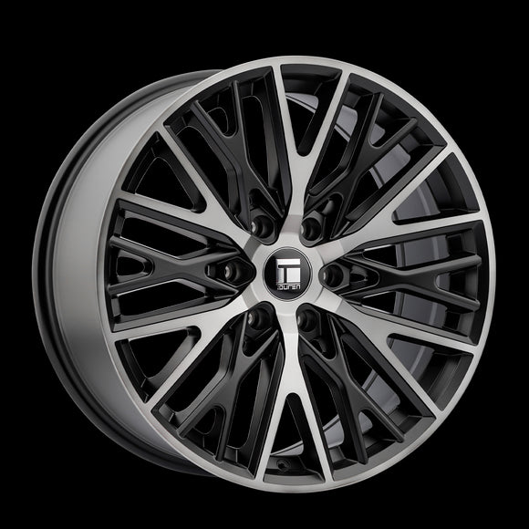 20x9 Touren 3291 TR91 Matte Black Brushed Dark Tint 6x120 ET30 Wheel Rim