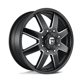 24x8.25 Fuel Off-Road D538 Maverick Matte Black Milled 8x165.1 ET105 Wheel