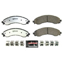 PowerStop Z36 Truck And Tow Carbon-Fiber Ceramic Brake Pads With Hardware