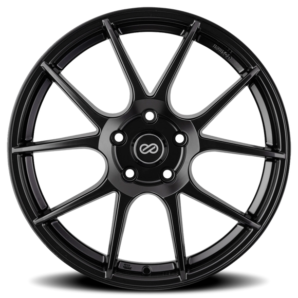 16X7 Enkei YS5 Wheel/Rim Matte Black 5X114.3 ET38 5-114.3 16-7
