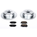 PowerStop Z23 Daily Driver Carbon-Fiber Ceramic Brake Pad and Drilled & Slotted