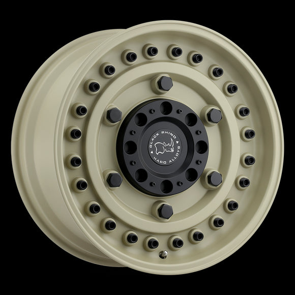 17X9.5 Black Rhino Armory D-SAND 8X170 ET6 wheel/rim