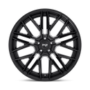 8.5x19 Niche Wheels M224 Gamma Gloss Black Wheel 5x114.3 ET35 CB72.56