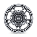 20x8.5 US Mag UC147 Flagstaff Anthracite 5x127 ET1 CB78.1 Wheel