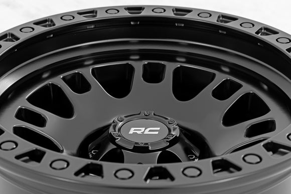 Rough Country 82 Series Black 18x9 8x6.5 8x165.1 ET-12 Wheel Rim