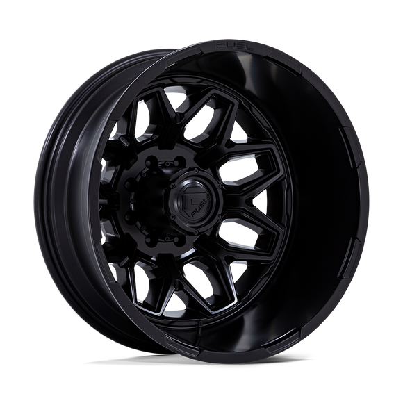 20x8.25 Fuel Off-Road D871 Flux Dually Blackout 8x165.1 ET-201 CB117 Wheel Rim