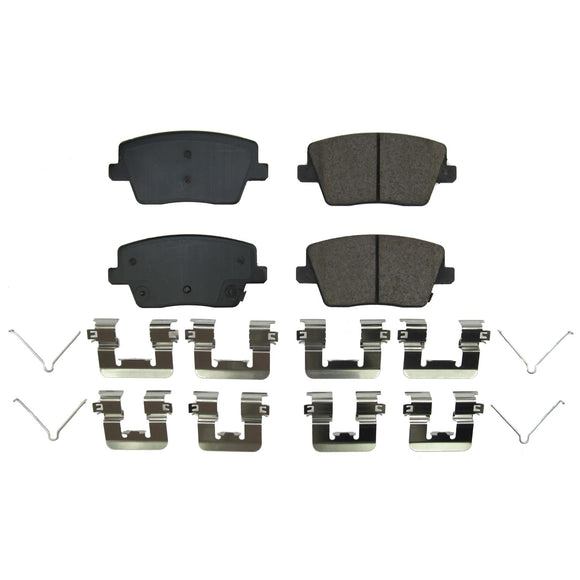 PowerStop Z17 Evolution Ceramic Brake Pads With Hardware