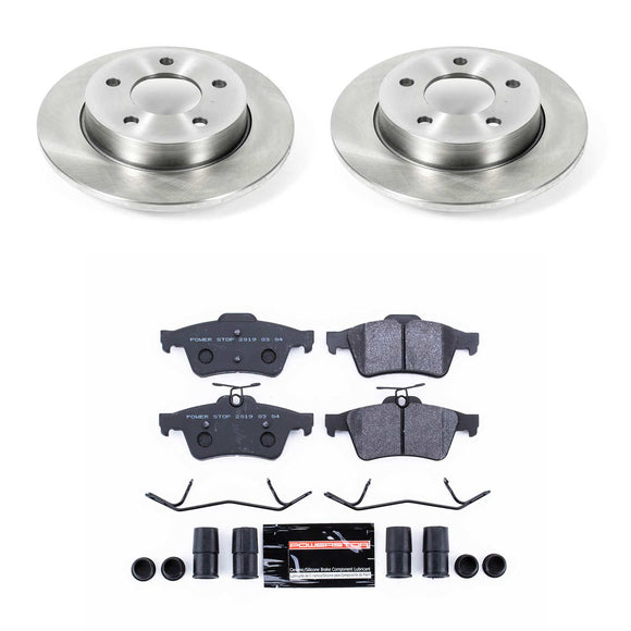 PowerStop Track Day Spec High-Performance Brake Pad and Rotor Kit