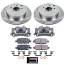 PowerStop OE Stock Replacement Low-Dust Ceramic Brake Pad, Rotor and Caliper Kit
