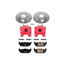 PowerStop Z23 Daily Driver Carbon-Fiber Ceramic Pads Drilled & Slotted Rotor & C