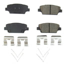 PowerStop Z17 Evolution Ceramic Brake Pads With Hardware