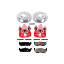 PowerStop Z23 Daily Driver Carbon-Fiber Ceramic Pads Drilled & Slotted Rotor & C