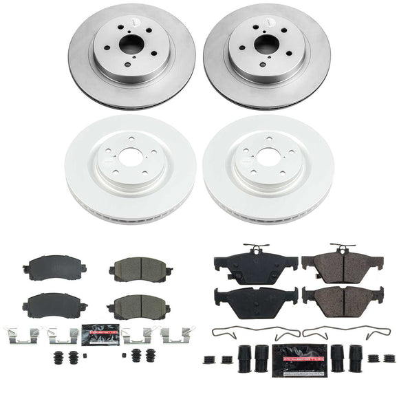 Z23 Daily Driver Premium Carbon-Fiber Ceramic Brake Pad and Fully Coated Rotor K