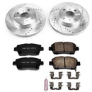 PowerStop Z23 Daily Driver Carbon-Fiber Ceramic Brake Pad and Drilled & Slotted