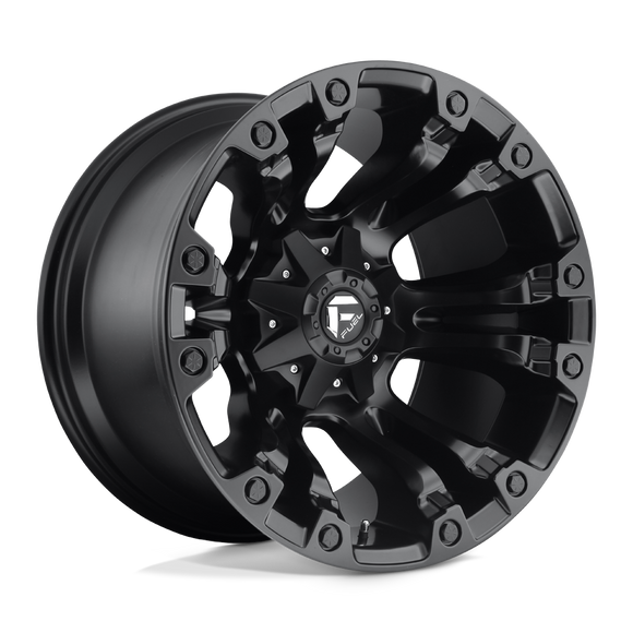 22x10 Fuel Off-Road D560 Vapor Matte Black 8x170 ET-18 CB125.1 Wheel Rim