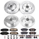 PowerStop Z23 Daily Driver Carbon-Fiber Ceramic Brake Pad and Drilled & Slotted