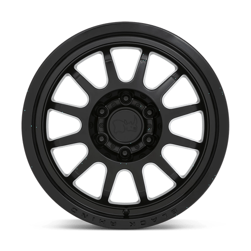 17X8.5 Black Rhino Rapid Matte Black 6X114.3 6X4.5 ET0 Wheel Rim