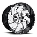 20x9 Fuel Off-Road D240 CLEAVER Chrome Wheel 5x139.7 5x150 ET20 CB110.1