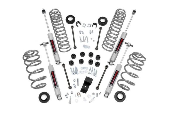 3.25 Inch Lift Kit 6 Cyl Jeep Wrangler TJ (03-06) Wrangler Unlimited (04-06)