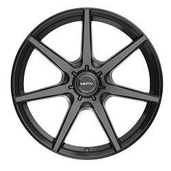 17x7.5 Motiv 432B Gloss Black 5x114.3 5x120 5x4.5 ET40 Wheel Rim
